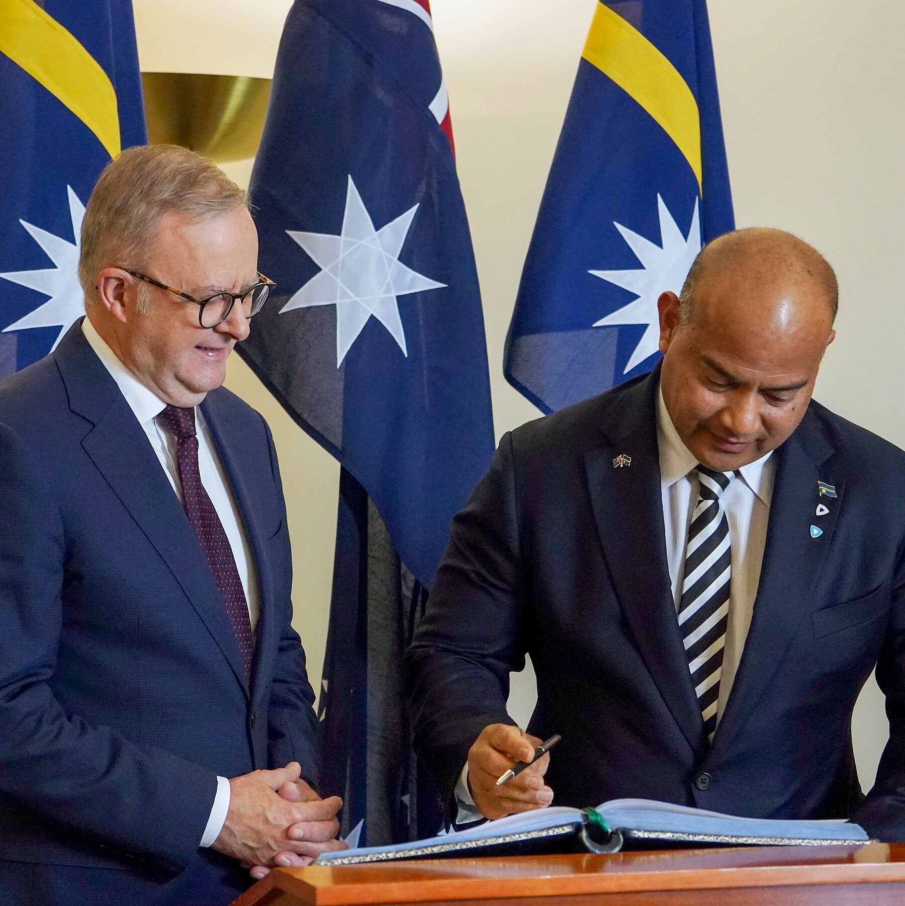 Australia Signs Security and Economic Treaty With Nauru