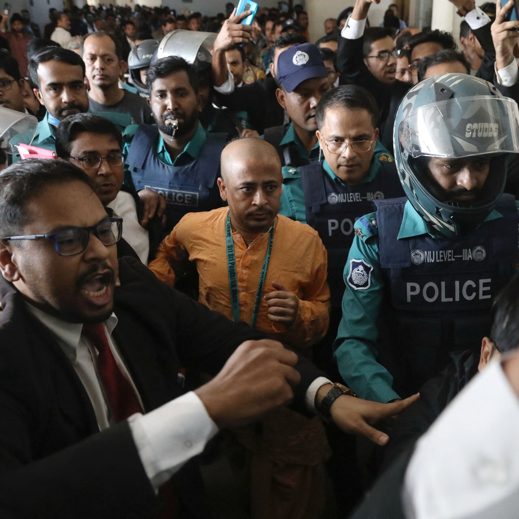 Bangladesh Ties with India Plunge Further After Arrest of Hindu Leader