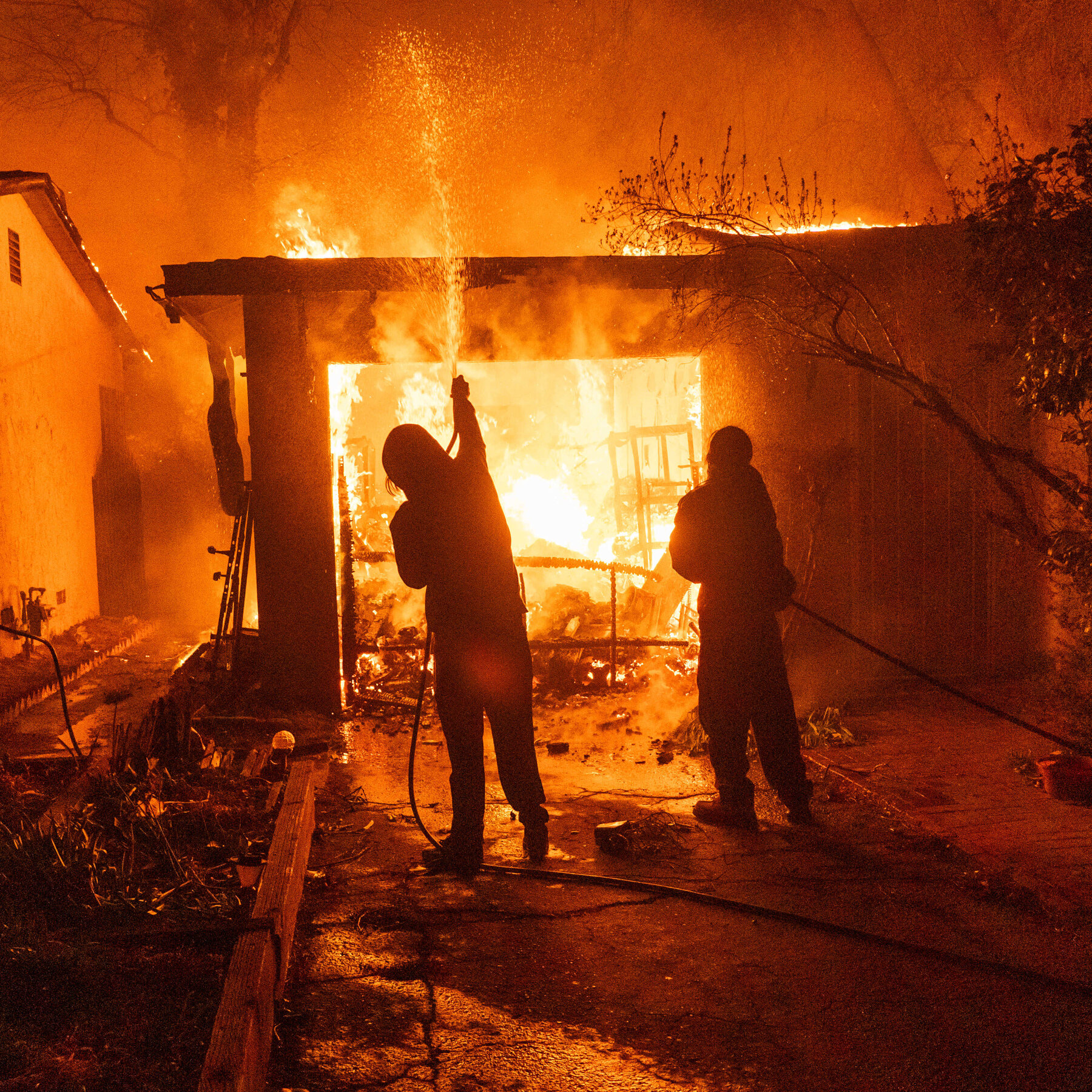 California Wildfires Threaten Insurers Already Teetering From Climate Shocks