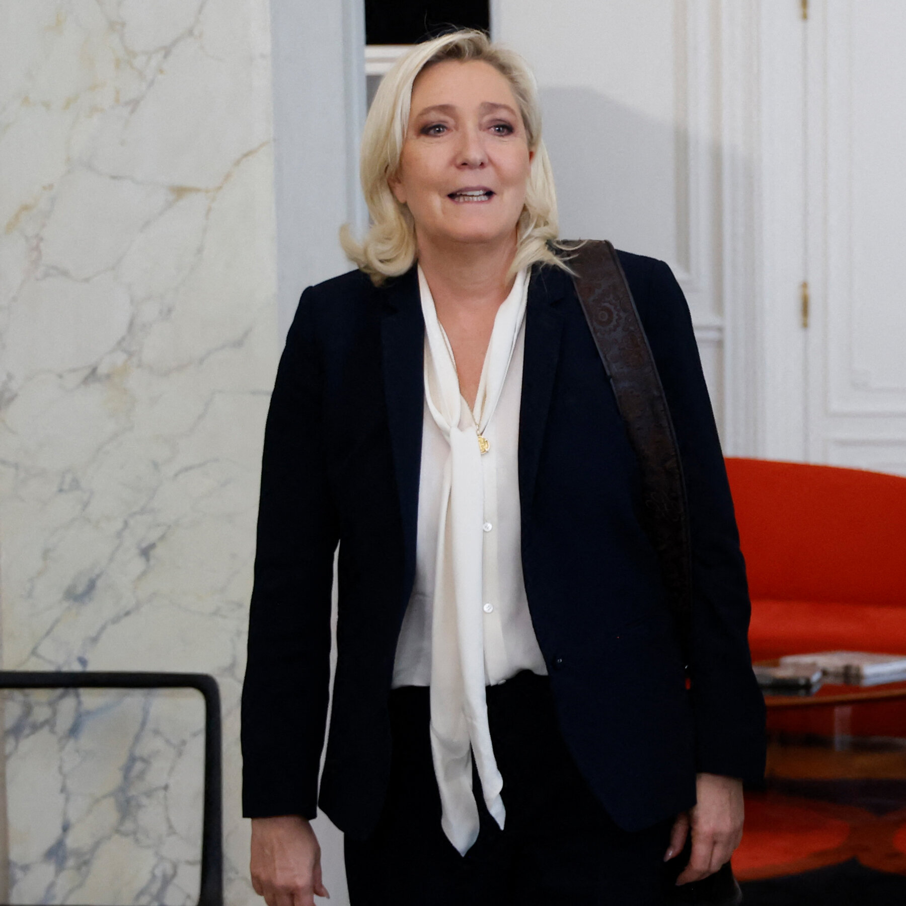 France’s Marine Le Pen Takes Aim at the Top