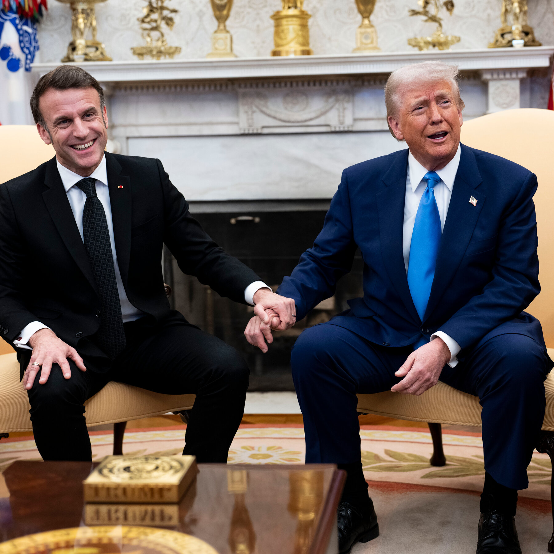 How Can Europe Talk to Trump? Macron Tries Flattery, and Gentle Resistance.