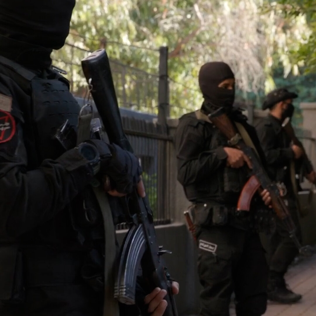 On a Raid With Syria’s New Security Forces