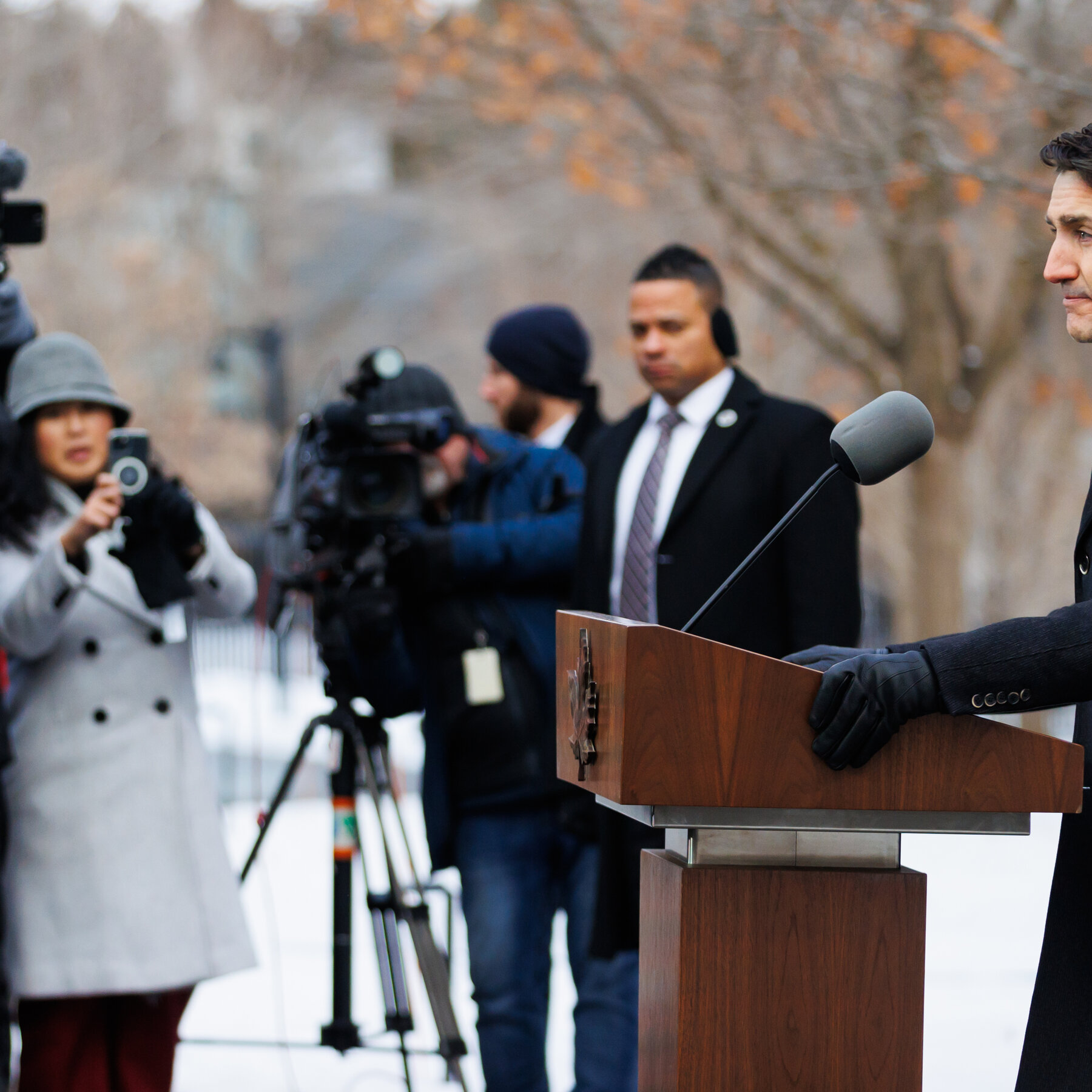 Out in the Cold With Justin Trudeau