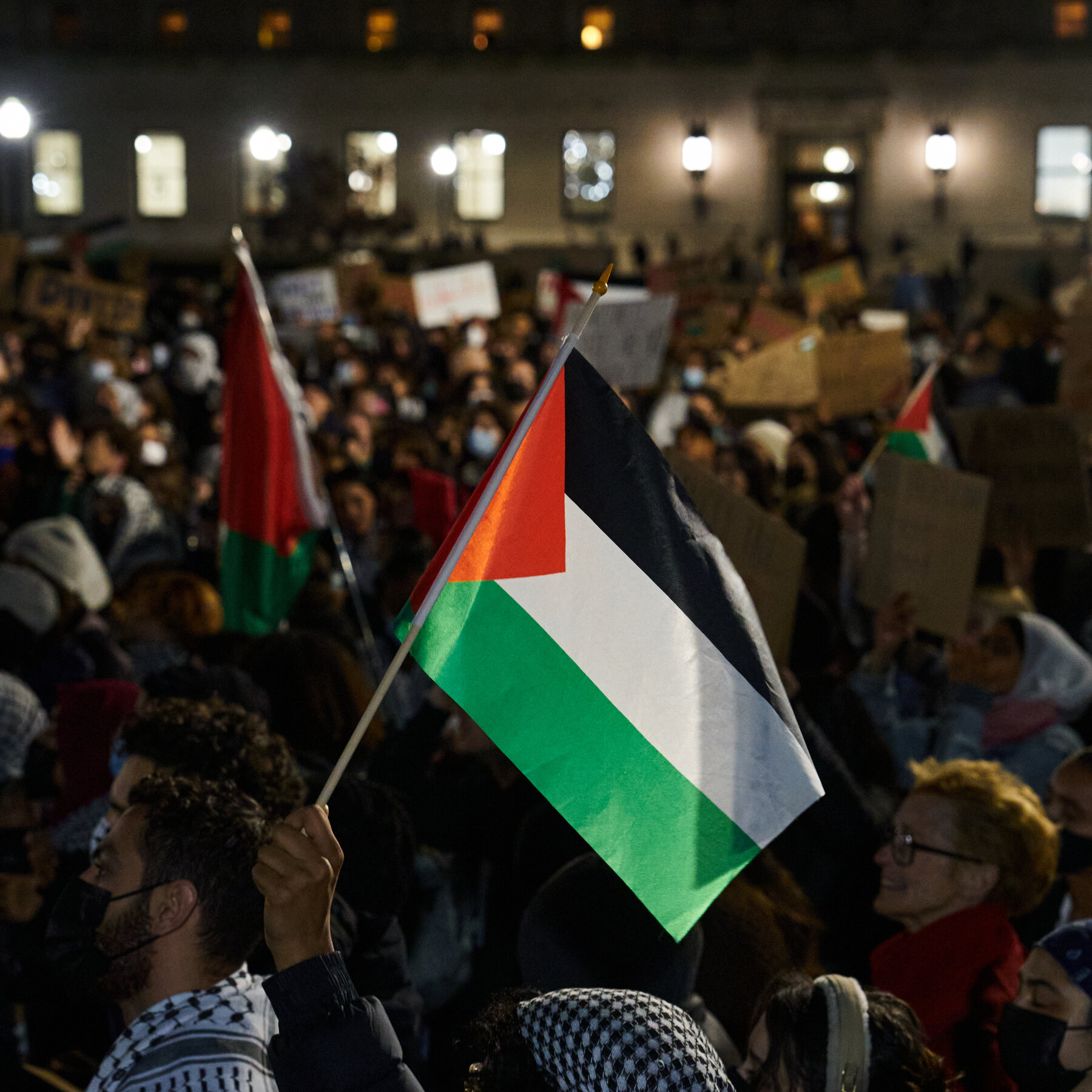 Pro-Palestinian Group at Columbia Now Backs ‘Armed Resistance’ by Hamas