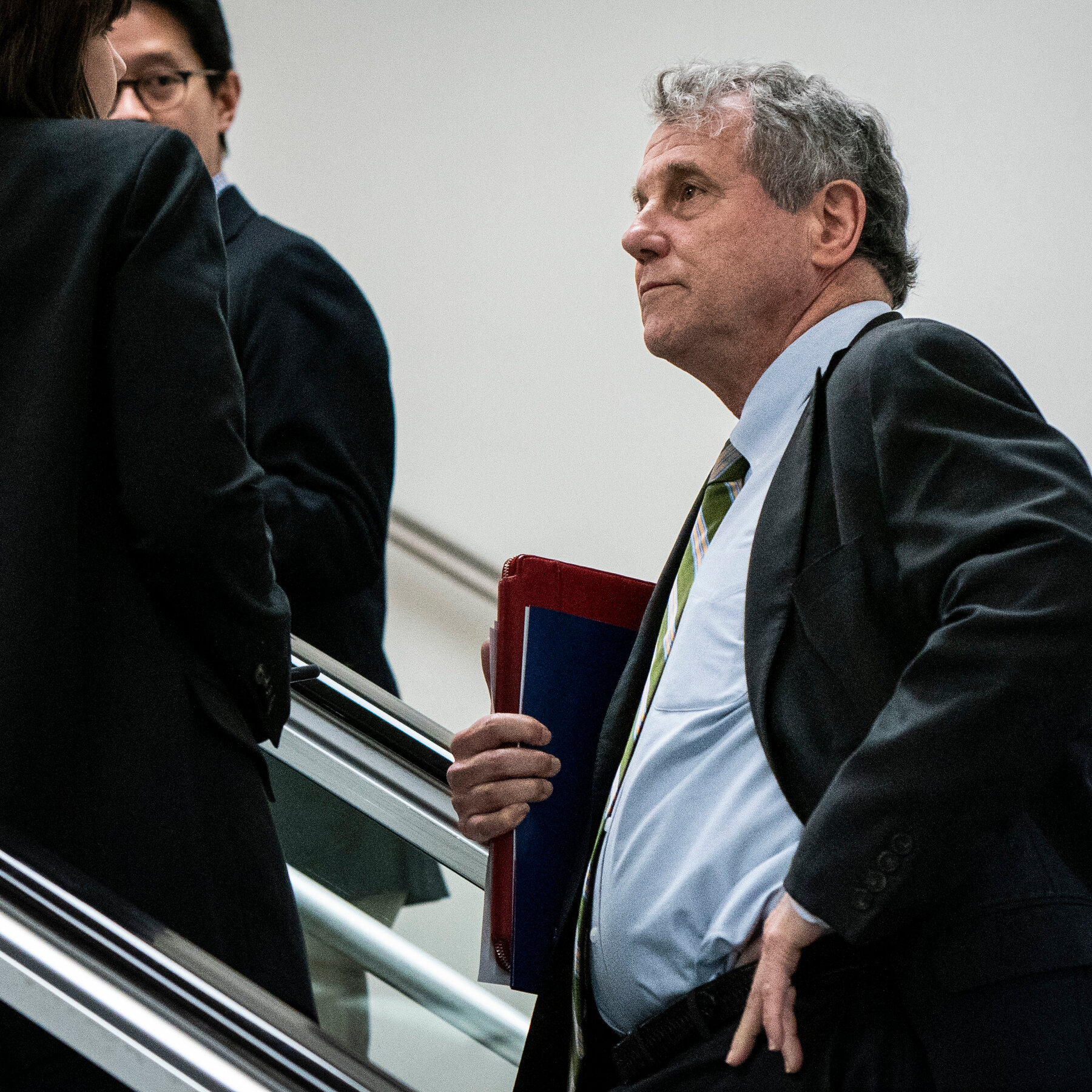 Sherrod Brown Signs Off in the Senate. For Now.